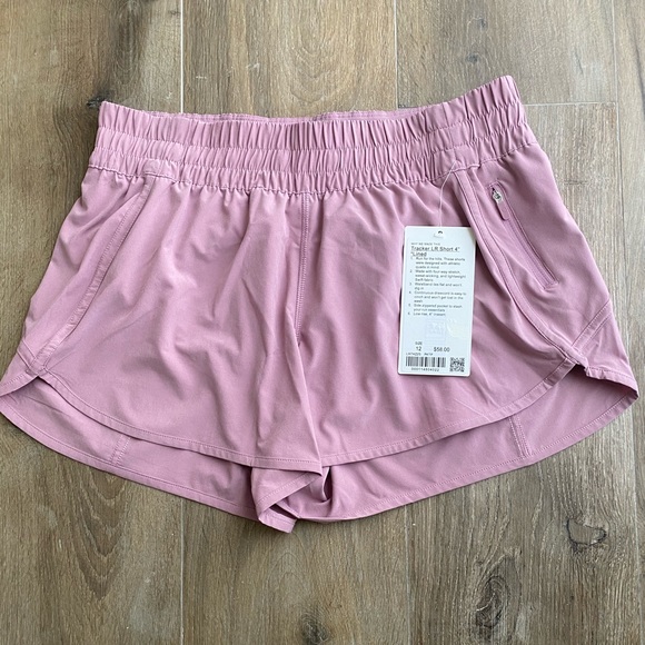 Lululemon Tracker Short V *4" - Pink Taupe - Picture 4 of 7